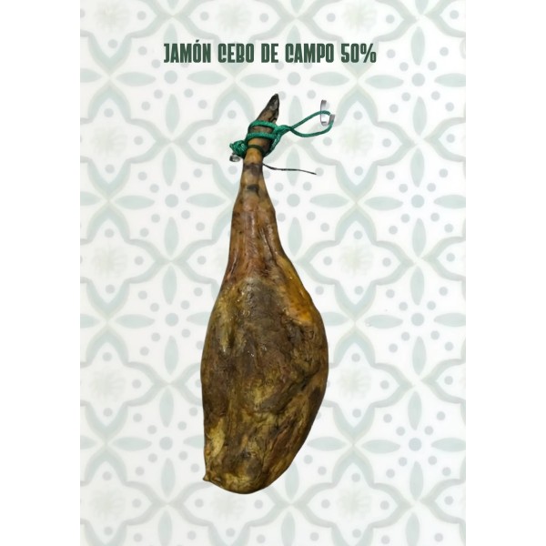 Jamón ibérico cebo campo 50%