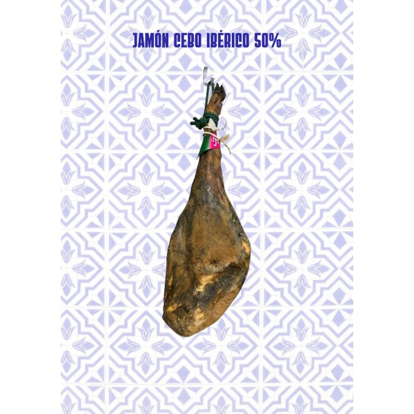 Jamón ibérico cebo 50%